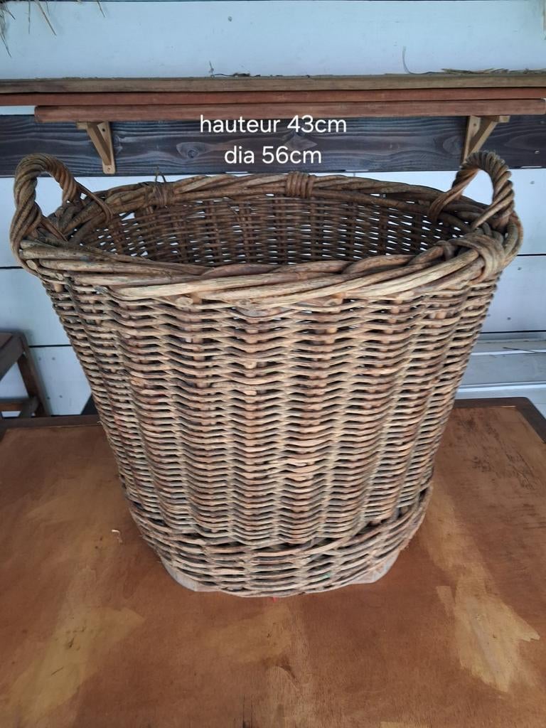 Ancien panier, Enlèvement, Panier