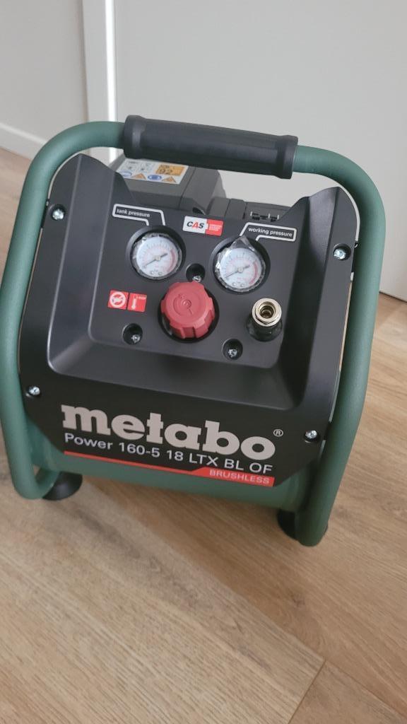 Compresseur Metabo 18V, Bricolage & Construction, Enlèvement, Neuf, 6 à 10 bars, Mobile
