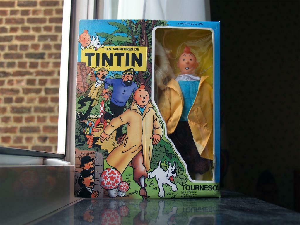 Tintin - poupées Tintin et Milou (1985), Enlèvement ou Envoi, Tintin, Comme neuf, Statue ou Figurine