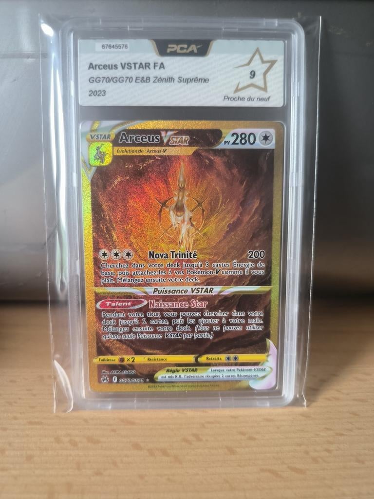 Carte pokemon gradée arceus vstar, Ophalen, Zo goed als nieuw
