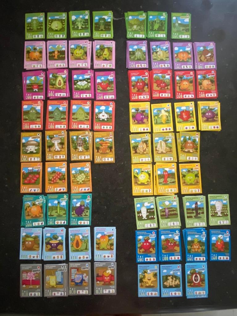 Vitaminis Delhaize 2017 / kaartjes / stickers, Autres supermarchés, Envoi