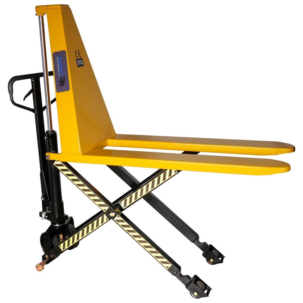 Transpalette à ciseaux 1000 kg avec une hauteur maximale de, Articles professionnels, Machines & Construction | Chariots élévateurs & Transport interne