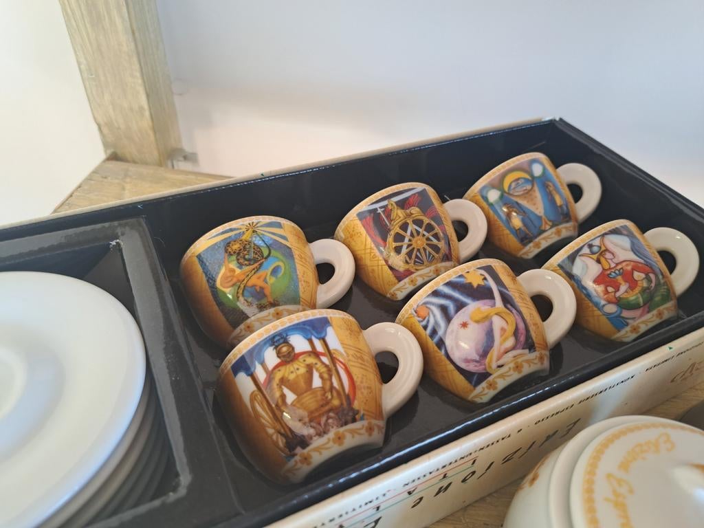 Koffieset, Antiek en Kunst, Antiek | Servies compleet, Ophalen of Verzenden