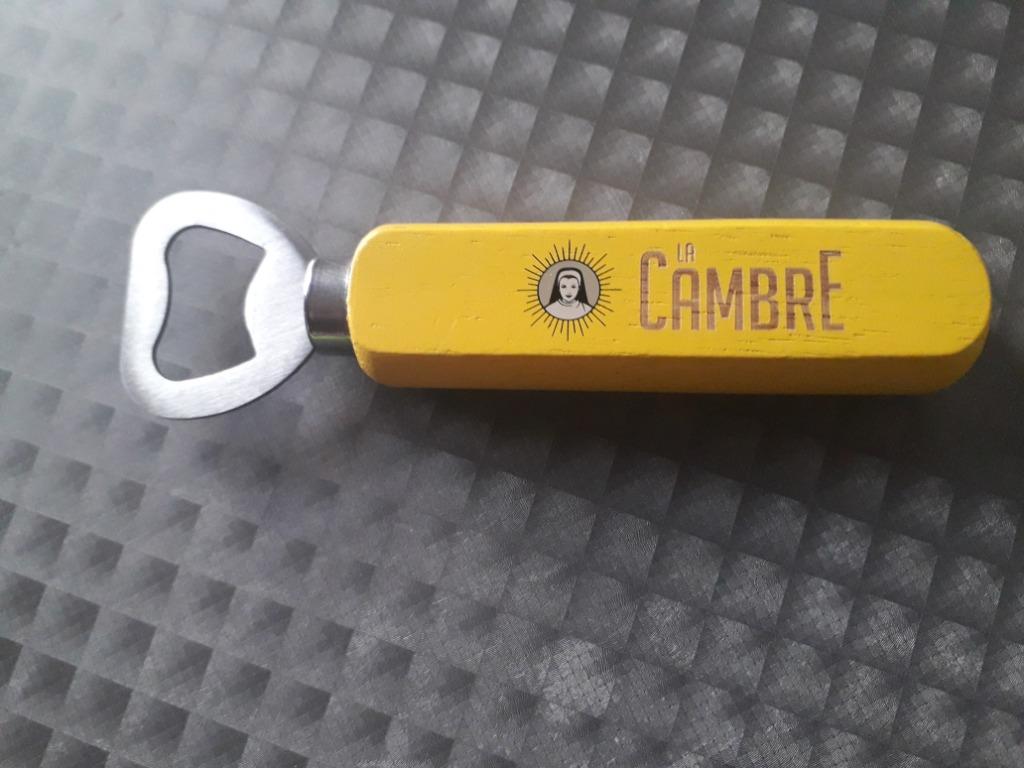 Flessenopener LA CAMBRE, Collections, Marques de bière, Enlèvement ou Envoi, Neuf, Ouvre-bouteille, Autres marques