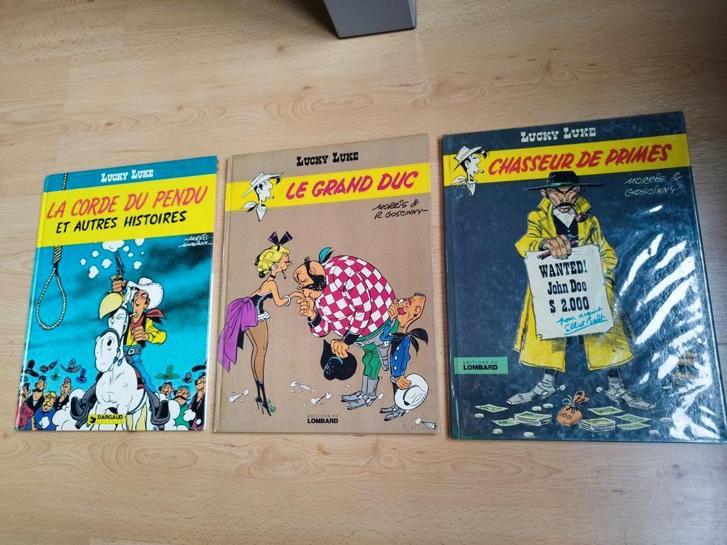 Lucky Luke divers titres cartonnés Morris Goscinny, Série complète ou Série, Enlèvement ou Envoi, Utilisé