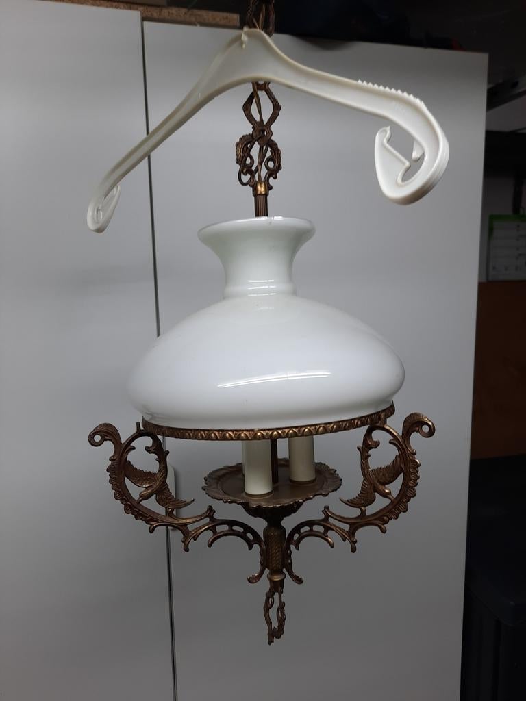 Oude luster, Ophalen