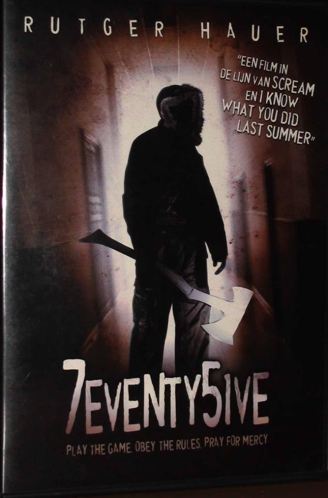 DVD 7eventy 5ive, Enlèvement ou Envoi, Slasher