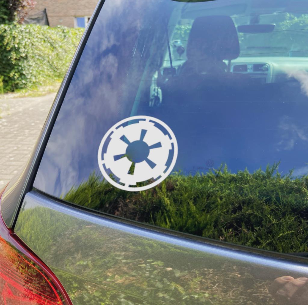 Star Wars Galactic Empire Logo Vinyl Decal Sticker, Ophalen of Verzenden, Nieuw, Overige typen