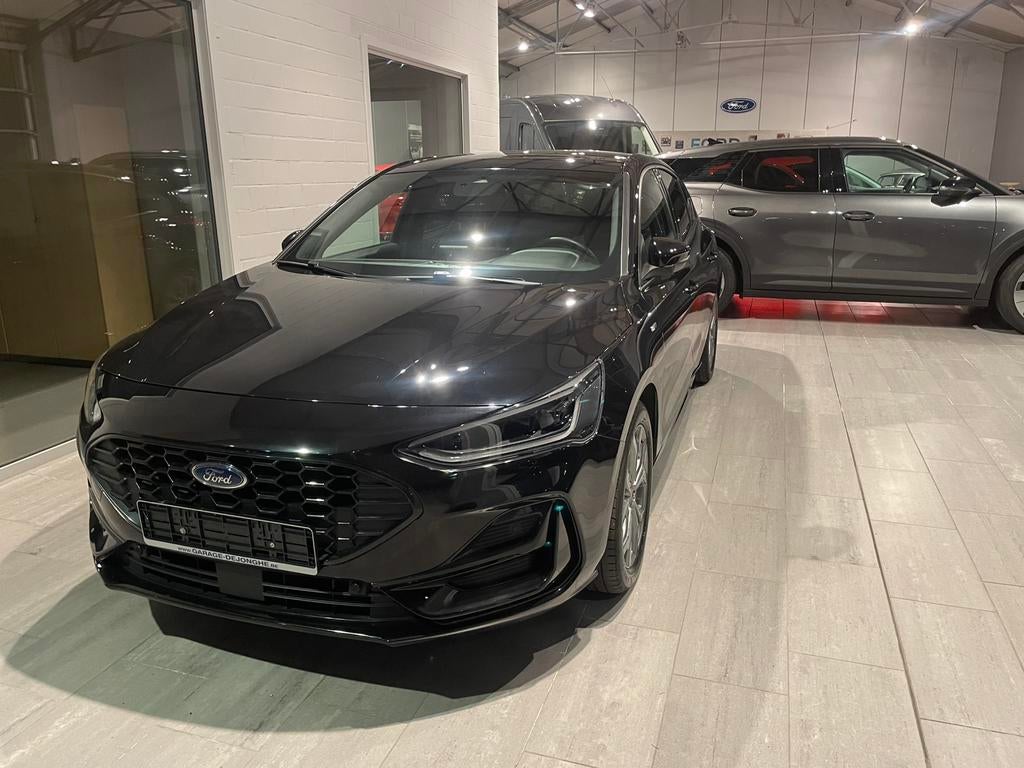 Ford Focus St line X, Auto's, Stof, Zwart, Bedrijf, 5 deurs