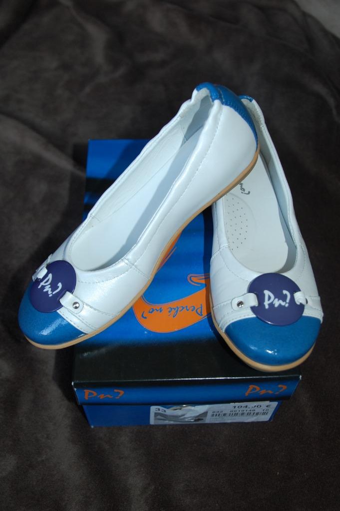 Wit blauw meisjes schoenen , ballerina's , NIEUW maat 33, Meisje, Schoenen, Nieuw, Ophalen of Verzenden