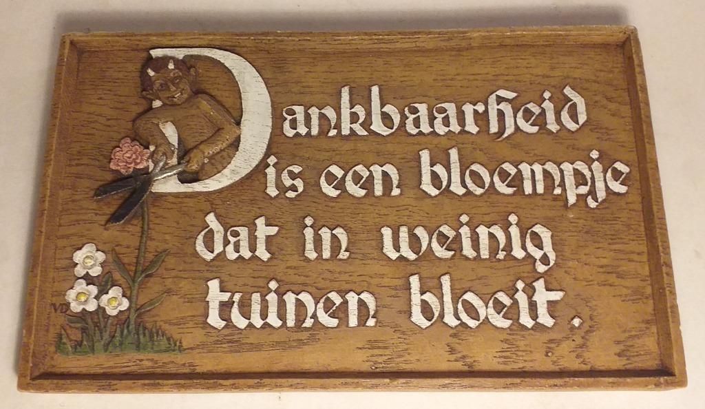 vintage muurhanger, Arboranda, Antiek en Kunst, Ophalen of Verzenden