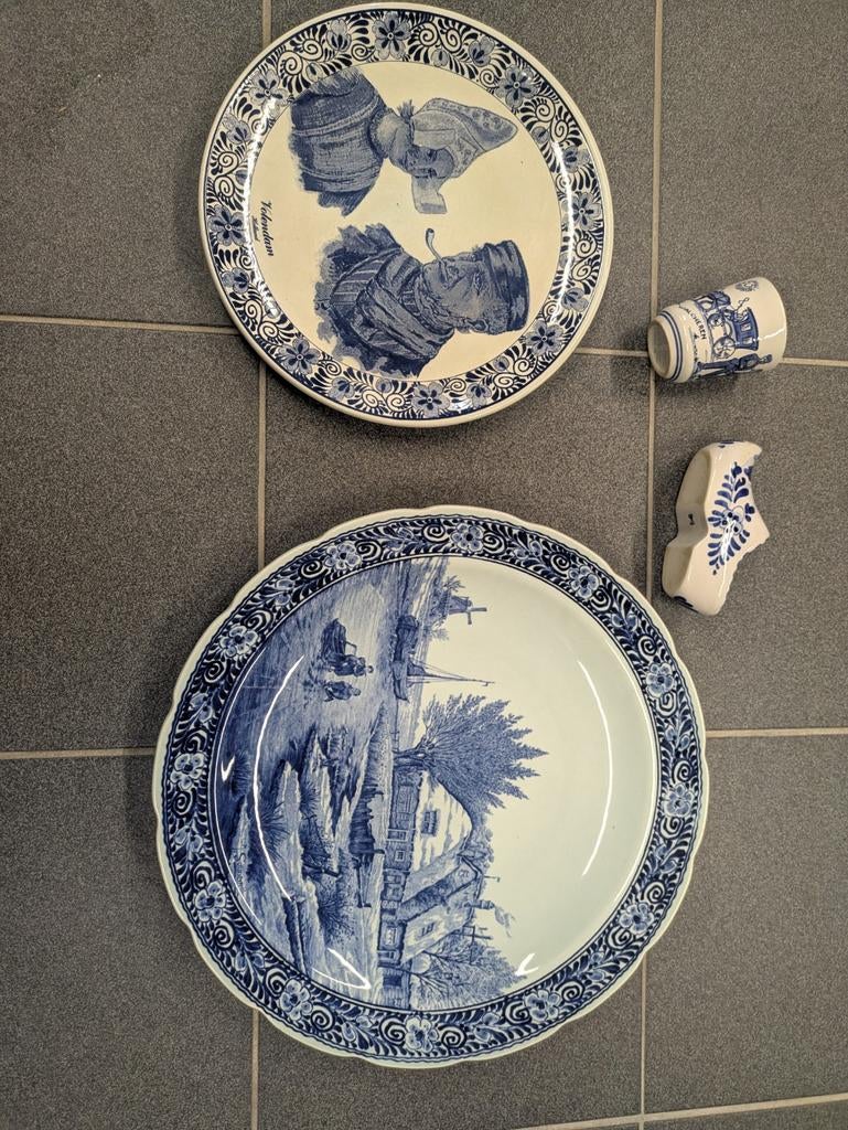 Borden van Delft, Ophalen