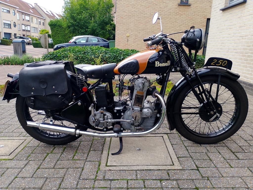 Benelli 250  4tn  bj 1938, 250 cm³