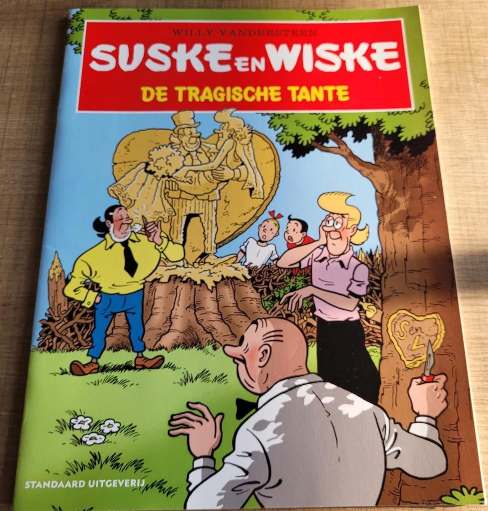 Suske en Wiske - De tragische tante, Eén stripboek, Ophalen of Verzenden, Zo goed als nieuw