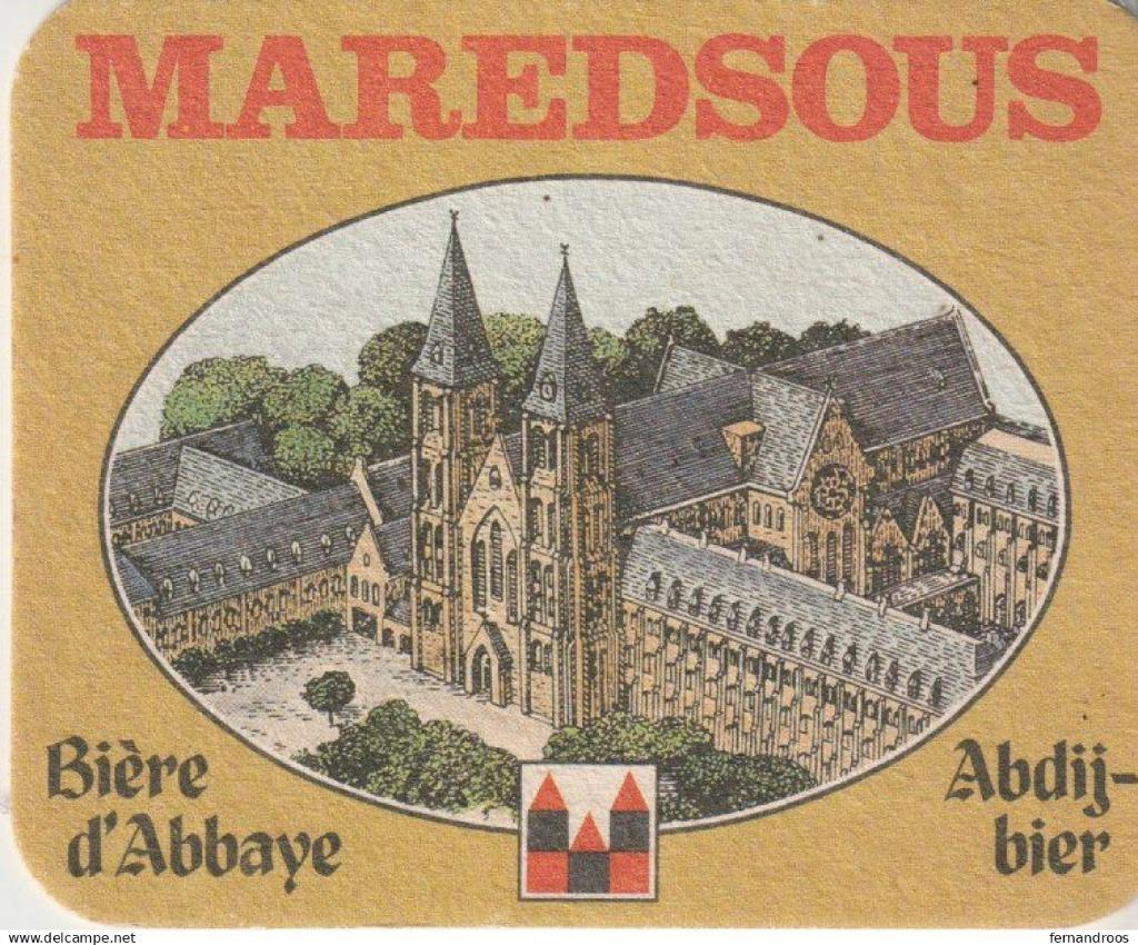 SOUS-BOCK SOUS-VERRE MAREDSOUS BIERE D ABBAYE ABDIJBIER, Collections, Enlèvement ou Envoi, Neuf, Sous-bock, Autres marques