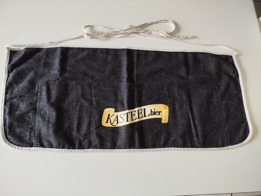 Serveer schort Kasteelbier, Verzamelen, Ophalen of Verzenden