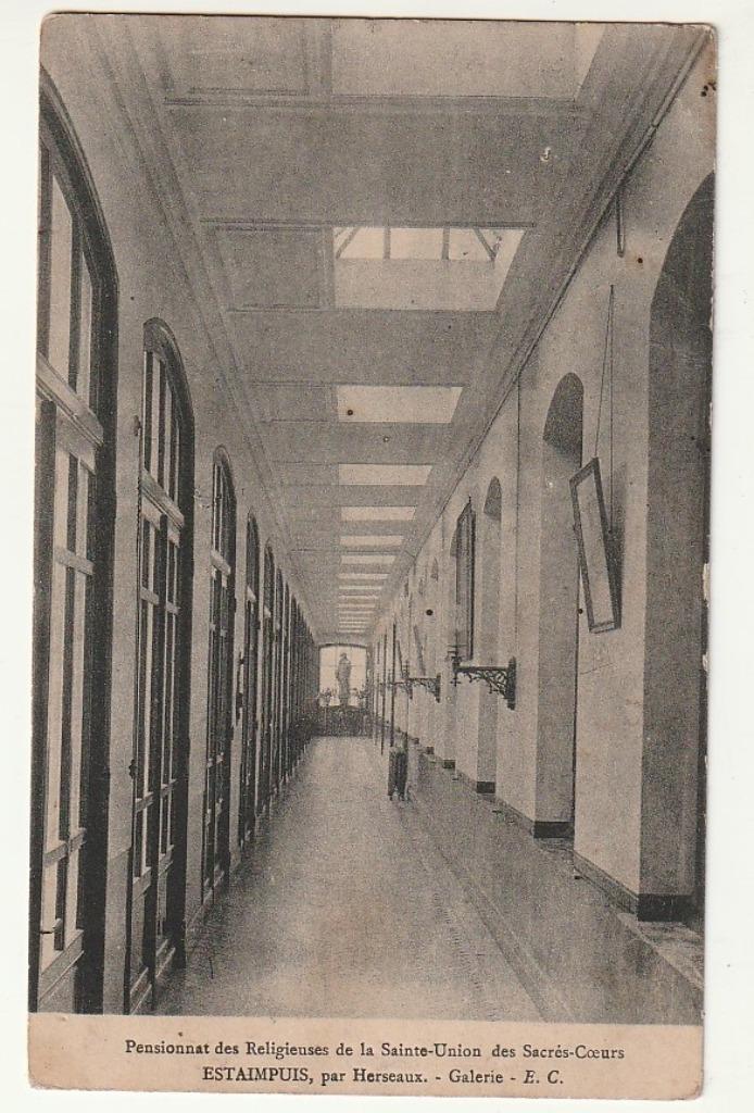 Estaimpuis Pensionnat des Religieuses Sainte Union Galerie, Envoi, Affranchie, Hainaut