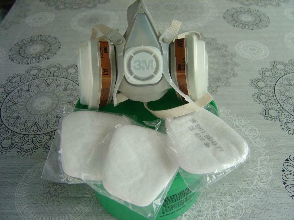 3M spuitmasker + 3M stoffilter inleg filter, Ophalen of Verzenden, Nieuw