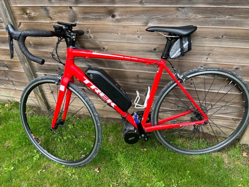 Trek electrische koersfiets, Fietsen en Brommers, Fietsen | Racefietsen, Ophalen, Zo goed als nieuw