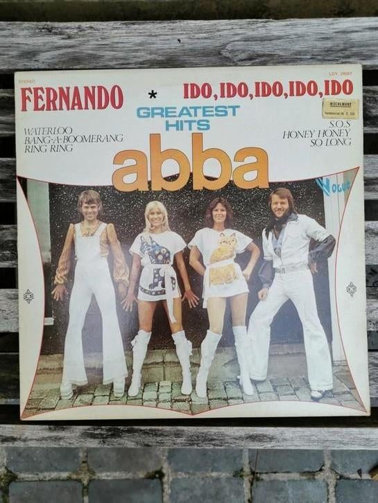 Abba - Greatest Hits - Vogue 1975 33 toeren vinyl LP, Ophalen of Verzenden, Gebruikt, 12 inch
