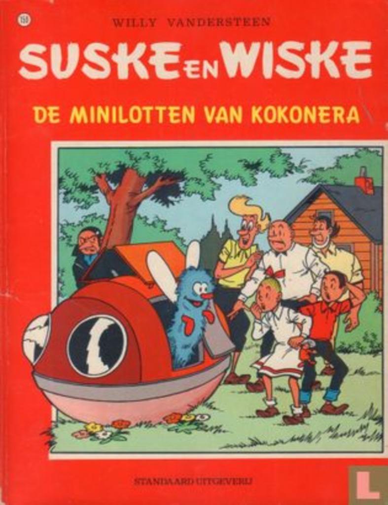 de minilotten van kokonera 159 87, Willy Vandersteen, Eén stripboek, Nieuw, Ophalen of Verzenden