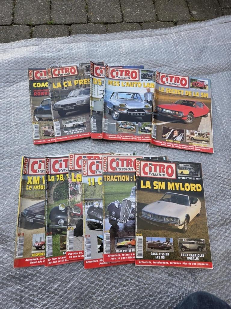 11x Citroën Magazine Citropassion tijdschrift, Ophalen of Verzenden, Gelezen, Citroën