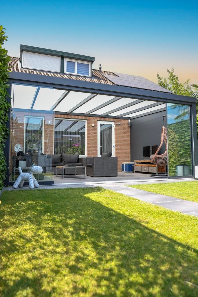 ️Carport veranda zip-screen schuifwanden️ pergola ️PROMO️, Tuin en Terras, Overkappingen, Ophalen, Zo goed als nieuw, Carport