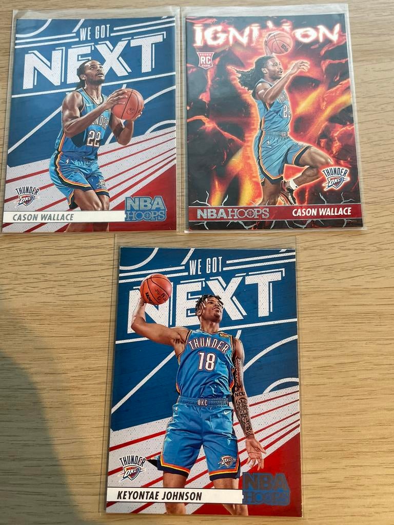 Cason Wallace + Keyontae Johnson rookie, Ophalen of Verzenden, Nieuw, Meerdere plaatjes