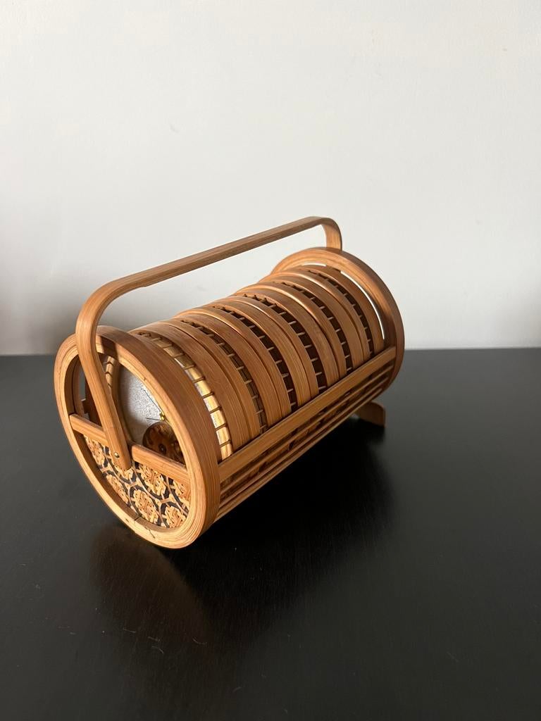 Set van 6 bamboo onderleggers met vlinder, Ophalen
