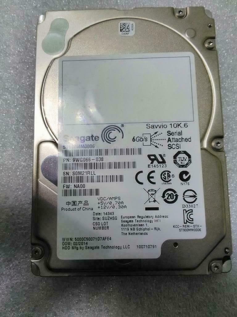 Seagate Savvio 10K.6 ST600MM0006 600GB 10K 2.5" SAS, SAS, Enlèvement ou Envoi, Interne, Serveur