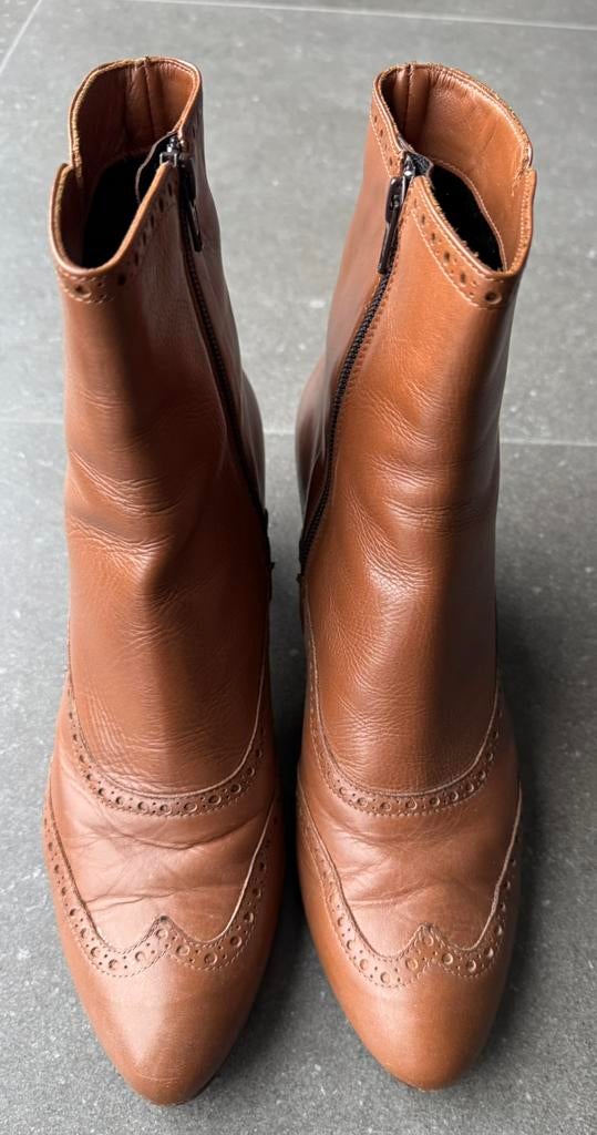 Enkellaarzen Dany G, Kleding | Dames, Bruin, Lage of Enkellaarzen, Ophalen of Verzenden, Gedragen