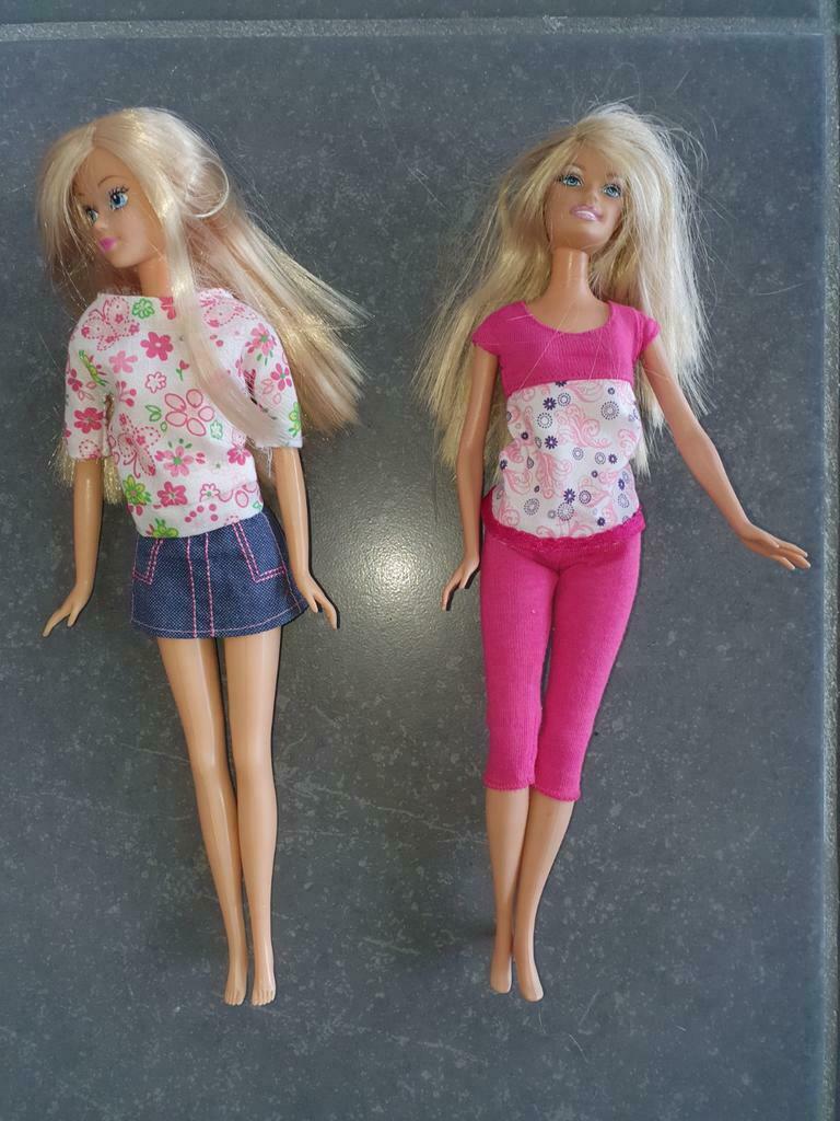 4 Barbiepoppen, Ophalen, Zo goed als nieuw, Barbie