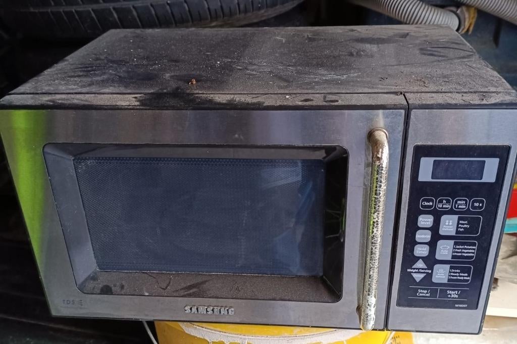 Samsung microgolfoven, Ophalen
