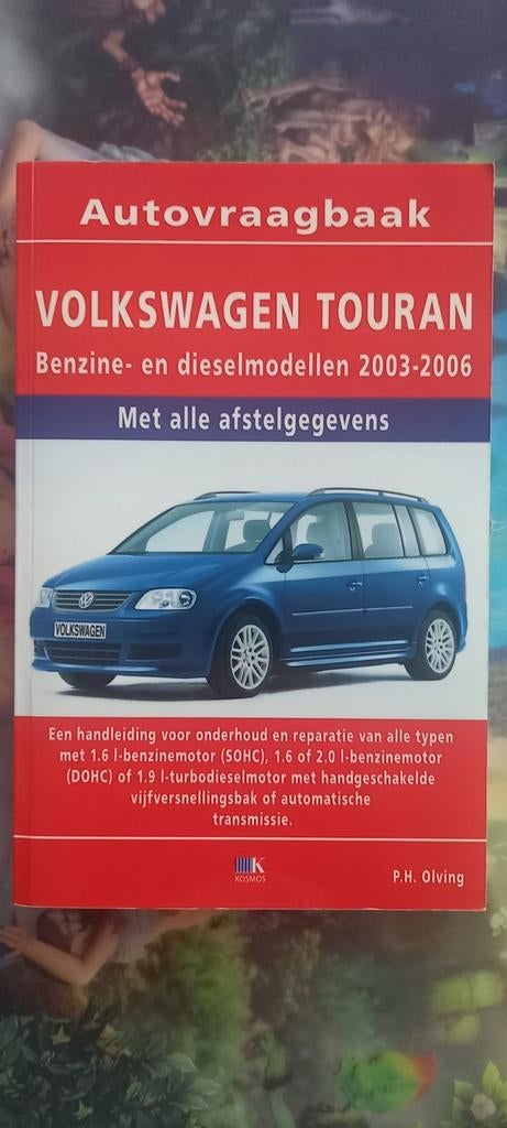 Volkswagen Vw touran vraagbaak autovraagbaak olving 2003/06, Ophalen of Verzenden, Zo goed als nieuw, Volkswagen