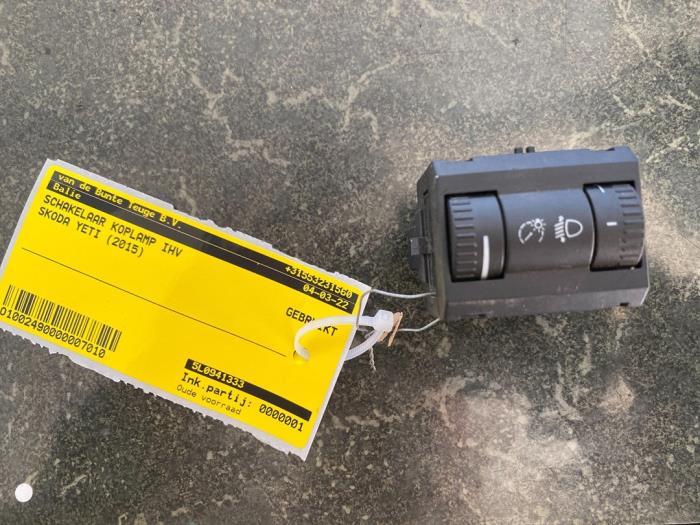 Commutateur phare hauteur réglable d'un Skoda Yeti, Autos : Pièces & Accessoires, Enlèvement ou Envoi, 3 mois de garantie, Utilisé
