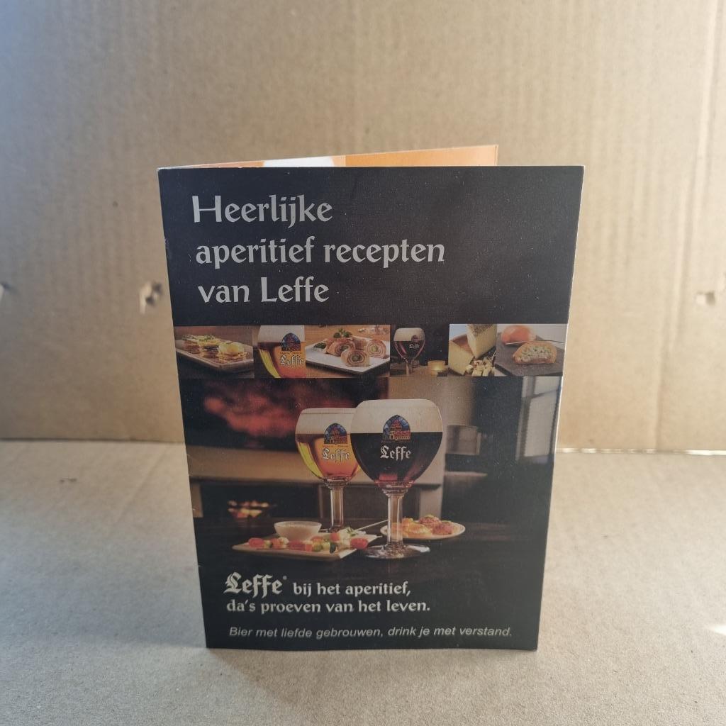 Brochure de recettes Leffe, Enlèvement ou Envoi, Utilisé, Autres types, Leffe