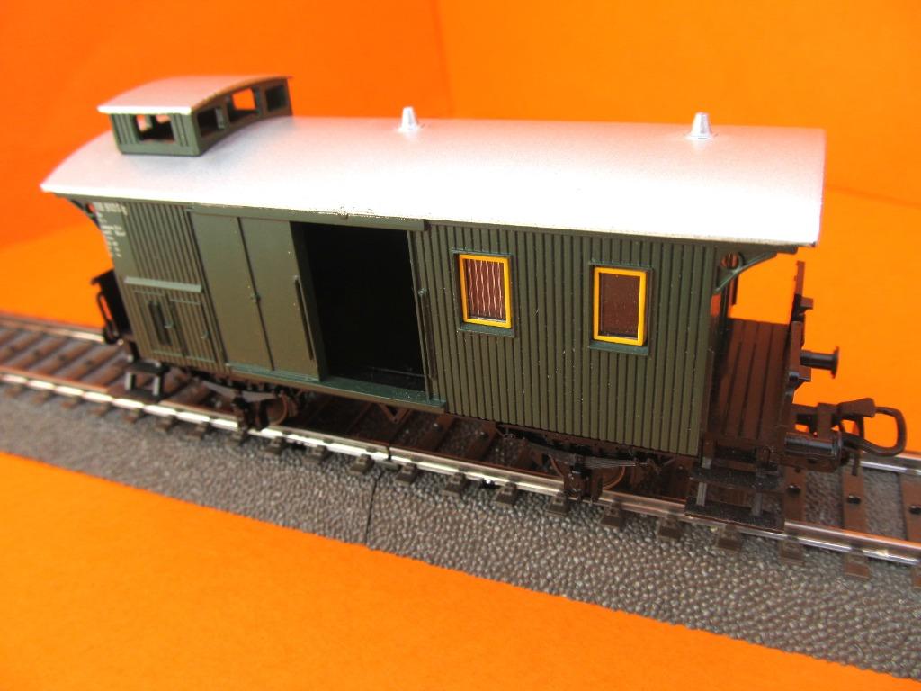 Fourgon Marchandises - Wagon MÄRKLIN 4038 - HO - 1:87, Enlèvement ou Envoi, Courant alternatif, Wagon, NS