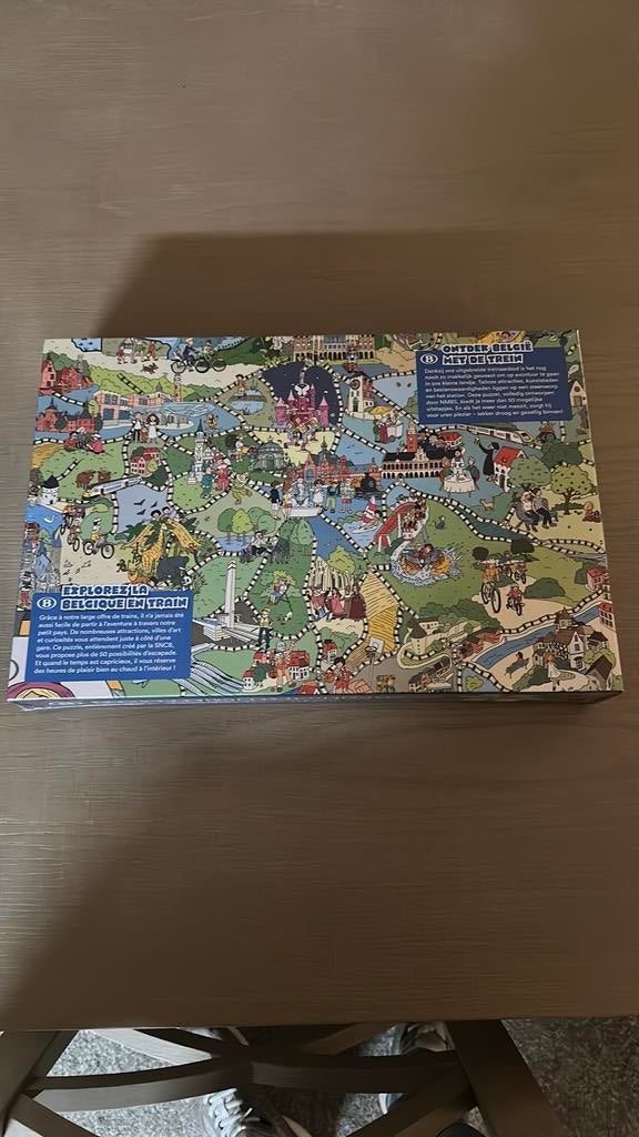 NMBS Puzzel, Ophalen