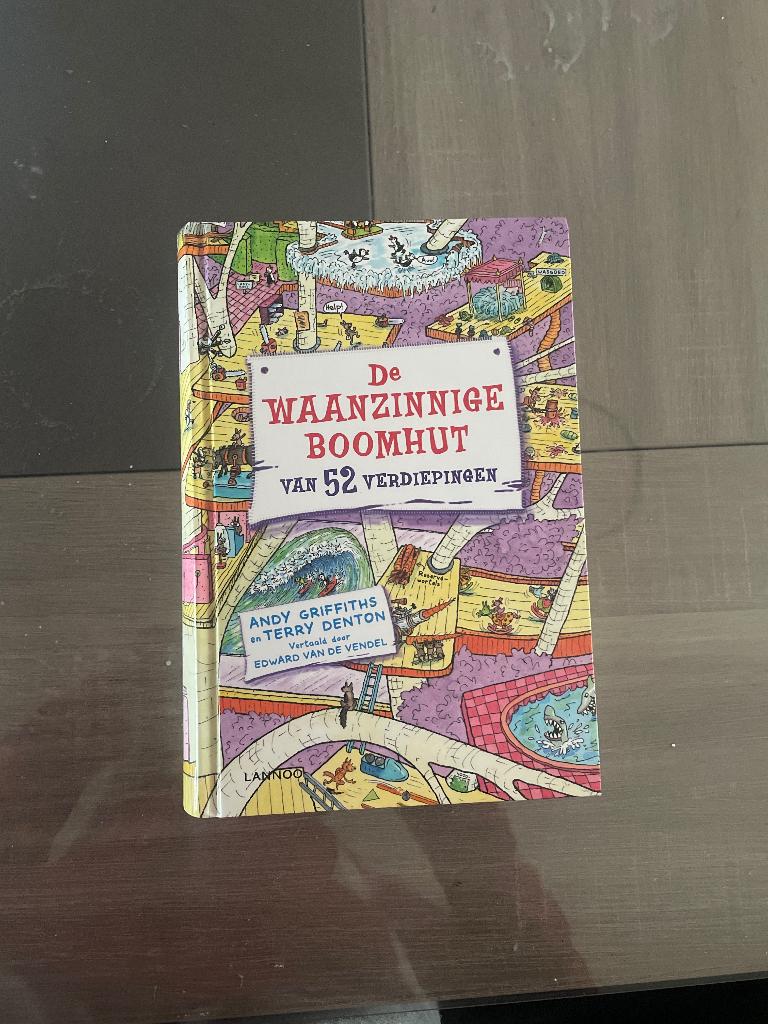 De waanzinnige boomhut van 52 verdiepingen, Boeken, Ophalen, Zo goed als nieuw, Roald Dahl, Fictie