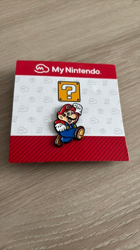 Mario pin exclusief nieuw ongebruikt, Collections, Enlèvement, Neuf