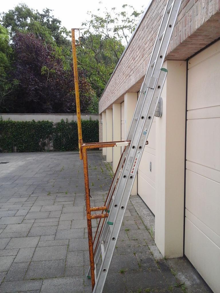 ladderstelling, Enlèvement, Utilisé, Échelle