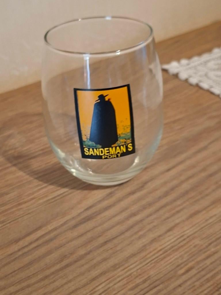 Sandeman's Port glas, Ophalen of Verzenden, Zo goed als nieuw, Borrel- of Shotglas