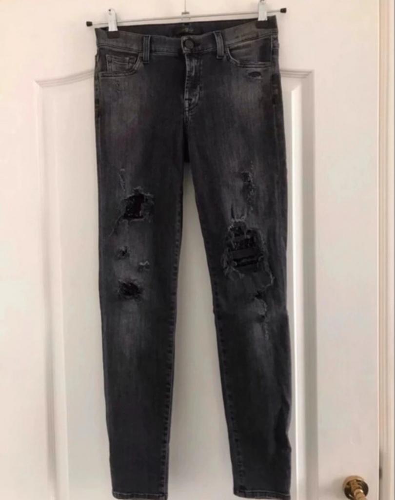 Jeans en édition limitée, Gris, Comme neuf, Envoi, Autres tailles de jeans