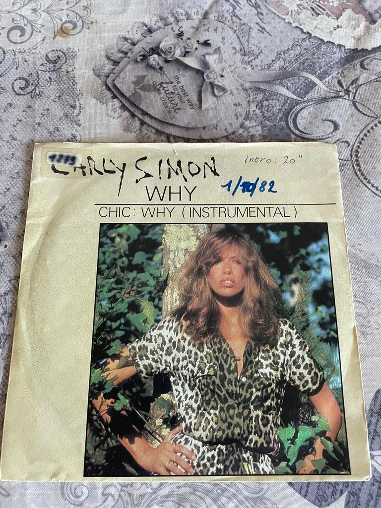 Carly simon - why, Ophalen of Verzenden