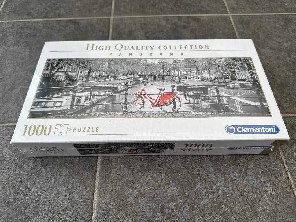 Puzzel Amsterdam 1000 st. (NIEUW!), Ophalen of Verzenden, 500 t/m 1500 stukjes, Nieuw, Legpuzzel