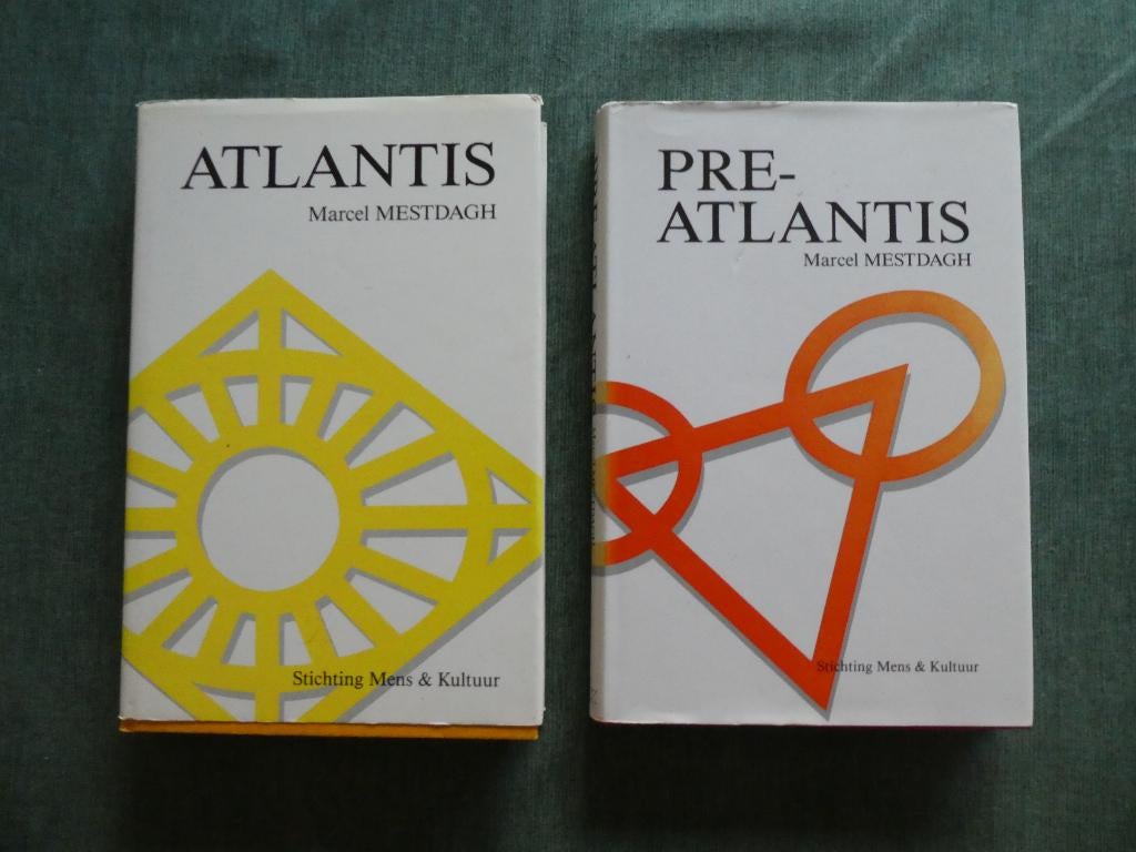 Atlantis - 2 boeken - Marcel Mestdagh, Boeken, Geschiedenis | Wereld, Ophalen of Verzenden