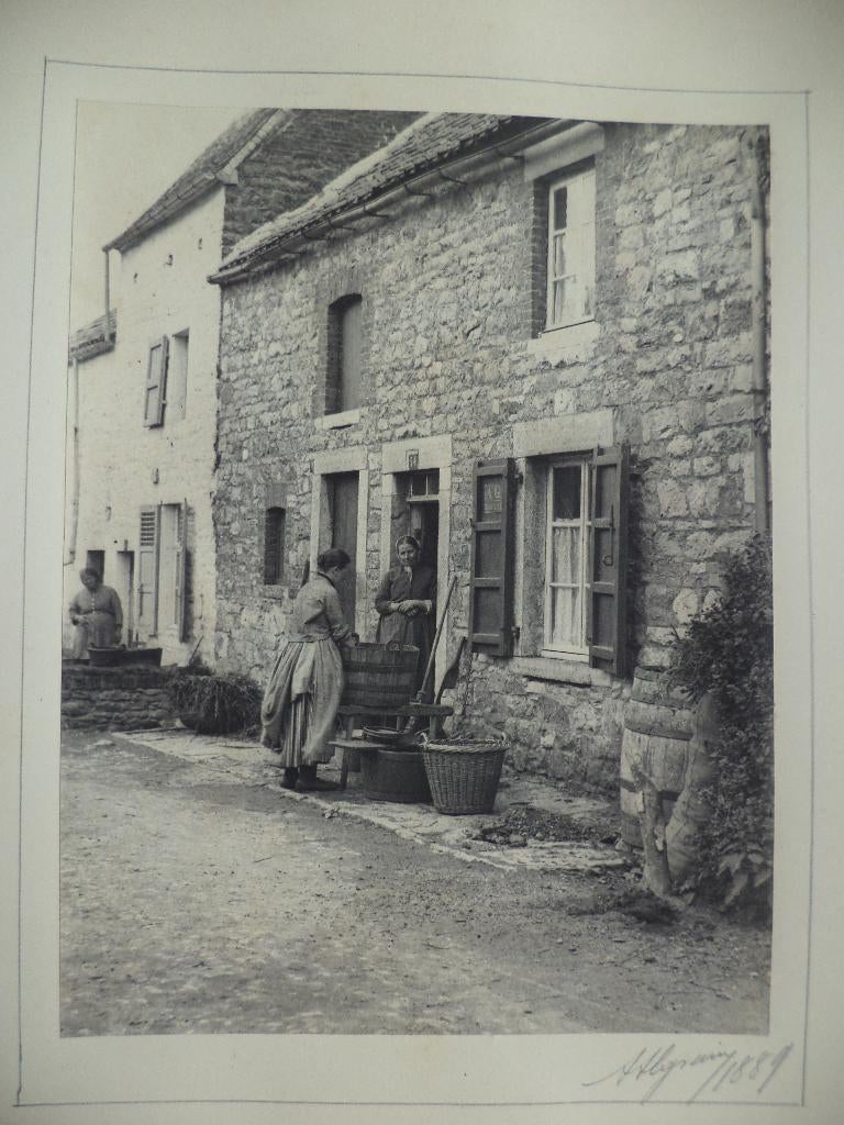 1889 Alfred ALGRAIN photographie originale SIGNÉ, Waulsort, Collections, Photos & Gravures, Enlèvement ou Envoi, Photo