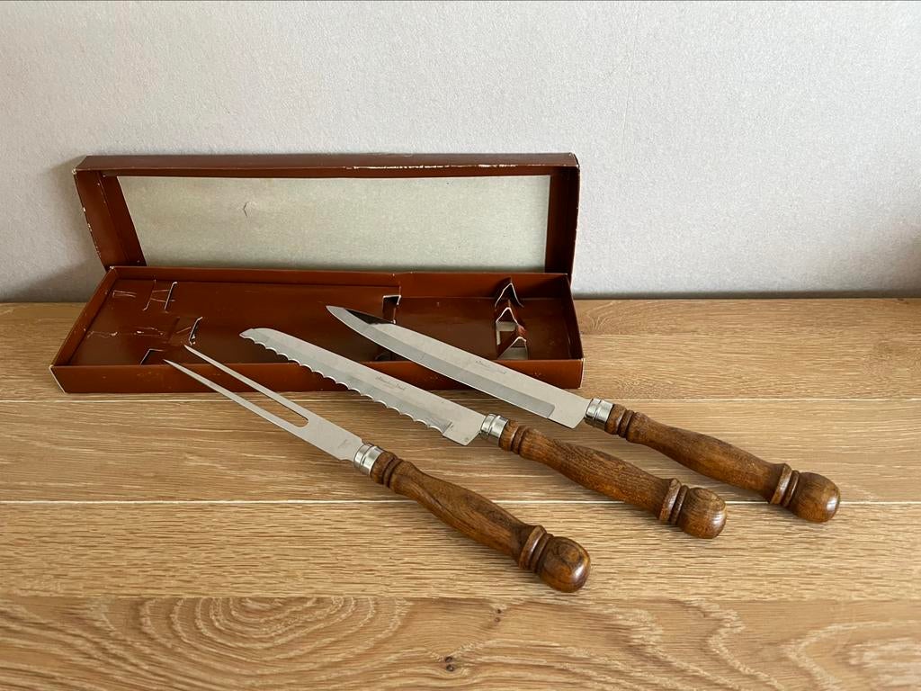 Messenset vintage., Ophalen of Verzenden, Zo goed als nieuw