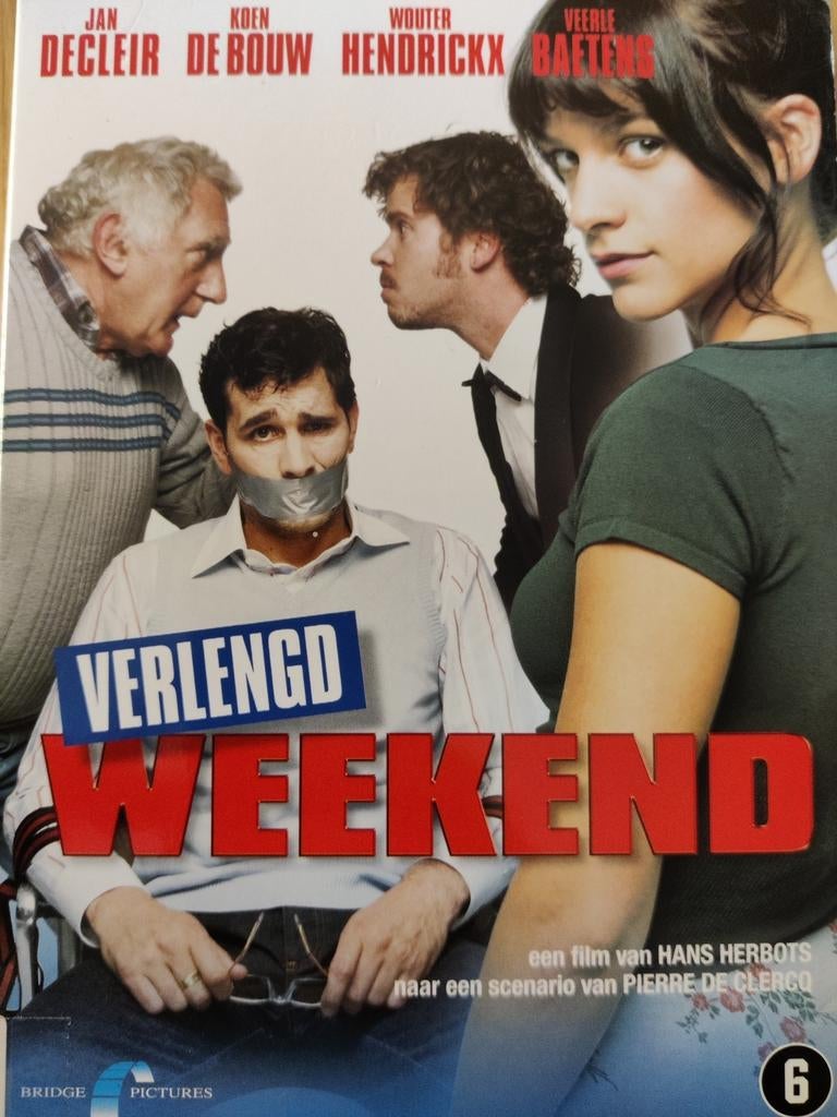 Verlengd Weekend (2006) (Jan Decleir, Koen De Bouw) DVD, Cd's en Dvd's, Ophalen of Verzenden, Zo goed als nieuw