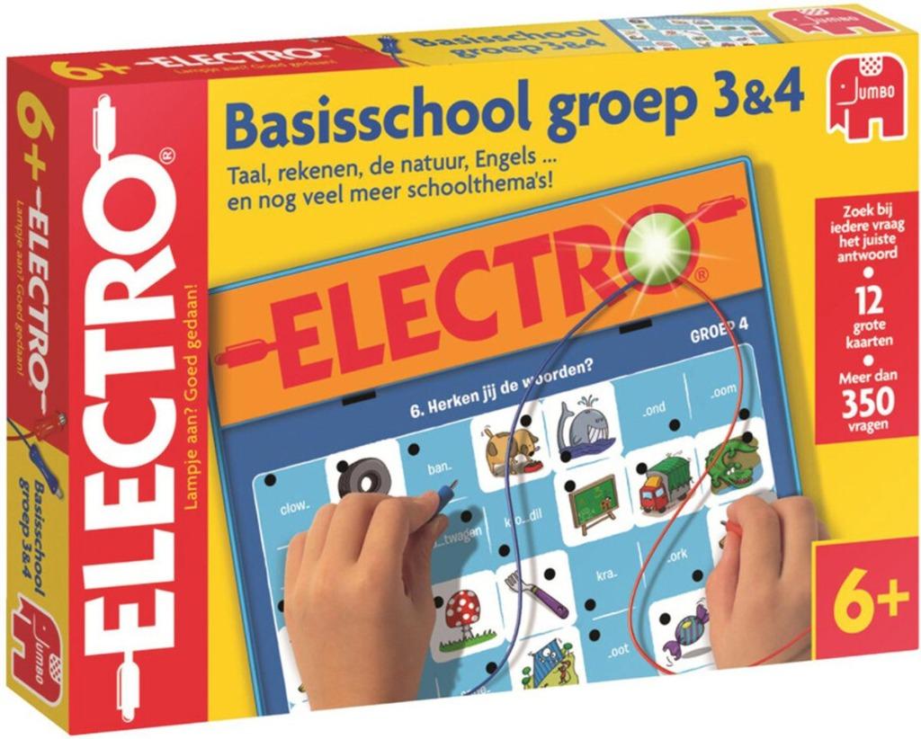 Jumbo -Electro -Basisschool groep 3&4 - Educatief Spel NIEUW, Enfants & Bébés, Jouets | Duplo & Lego, Comme neuf, Enlèvement ou Envoi